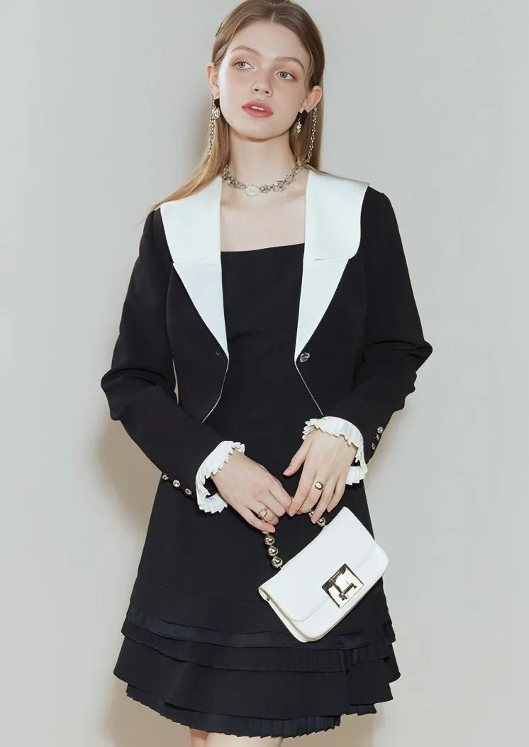 SHORT BLAZER SUSPENDER DUO SET