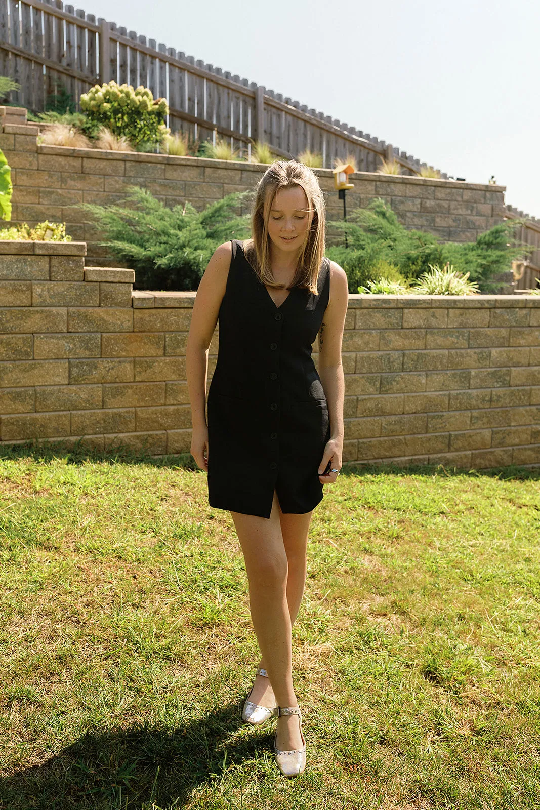 Steve Madden- Black Cressida Dress