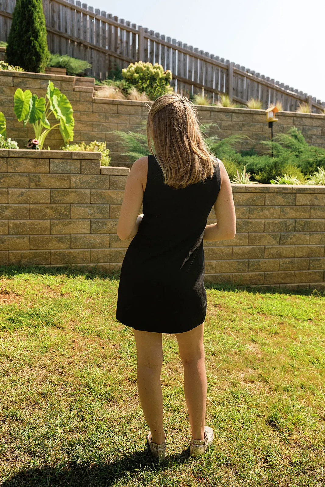 Steve Madden- Black Cressida Dress