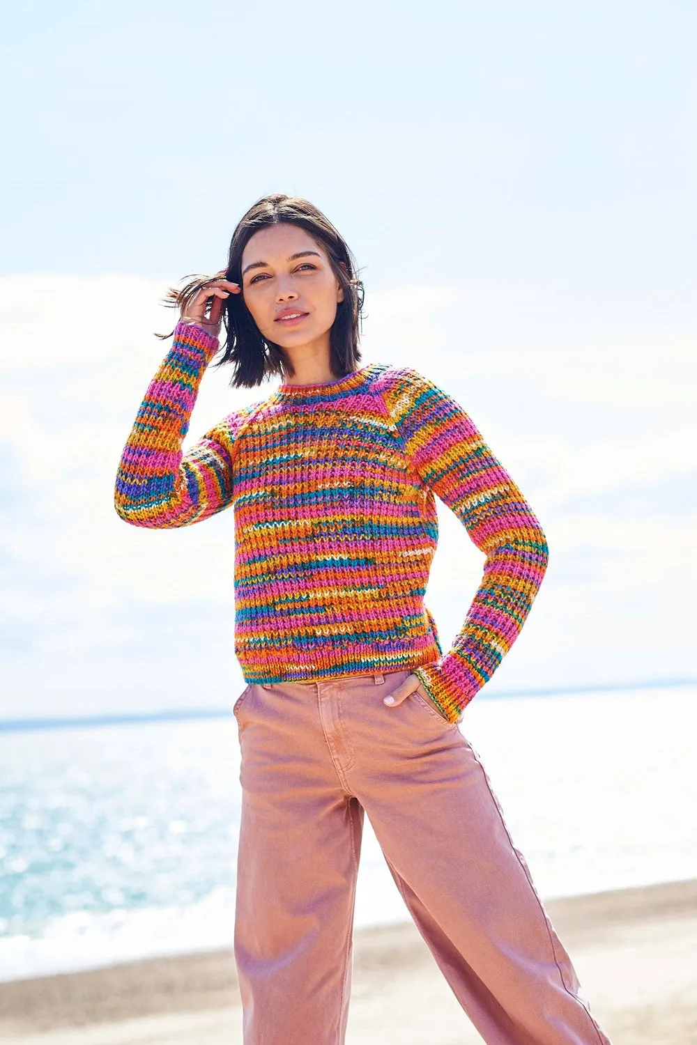 Stylecraft Pattern 10096  Chunky - For the Love of Stripes Sweaters
