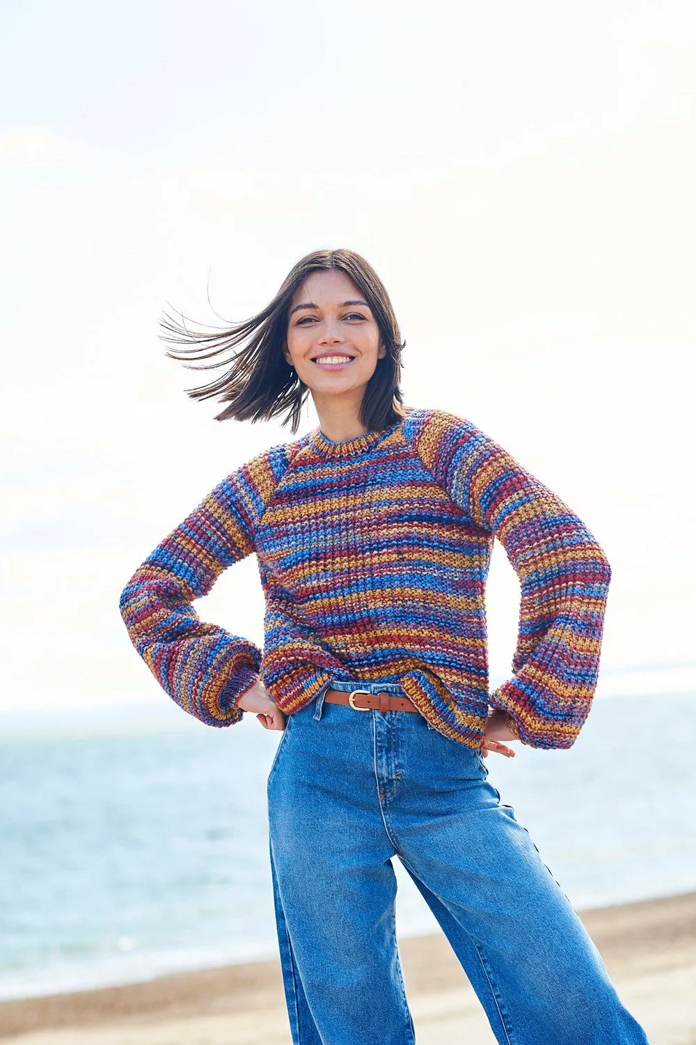 Stylecraft Pattern 10096  Chunky - For the Love of Stripes Sweaters