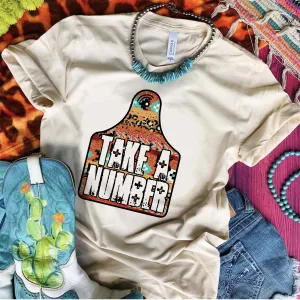 Take a Number Tee