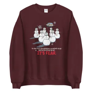 The Office Greatest Snowball Fleece Crewneck Sweatshirt