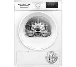 TieDex UK BOSCH Series 4 WTH85225GB 8 kg Heat Pump Tumble Dryer - White