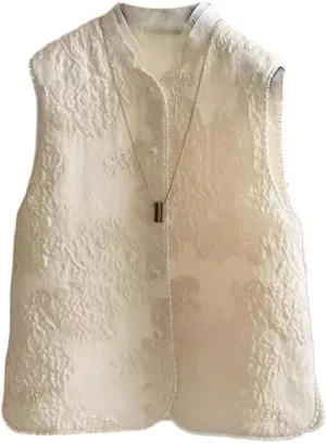Vest, Chinese Style Jacket, European, Spring And Autumn Women Summer Camisole Casual Vest
