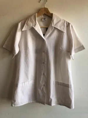 Vintage 1970s Chainstitched Loop Collar